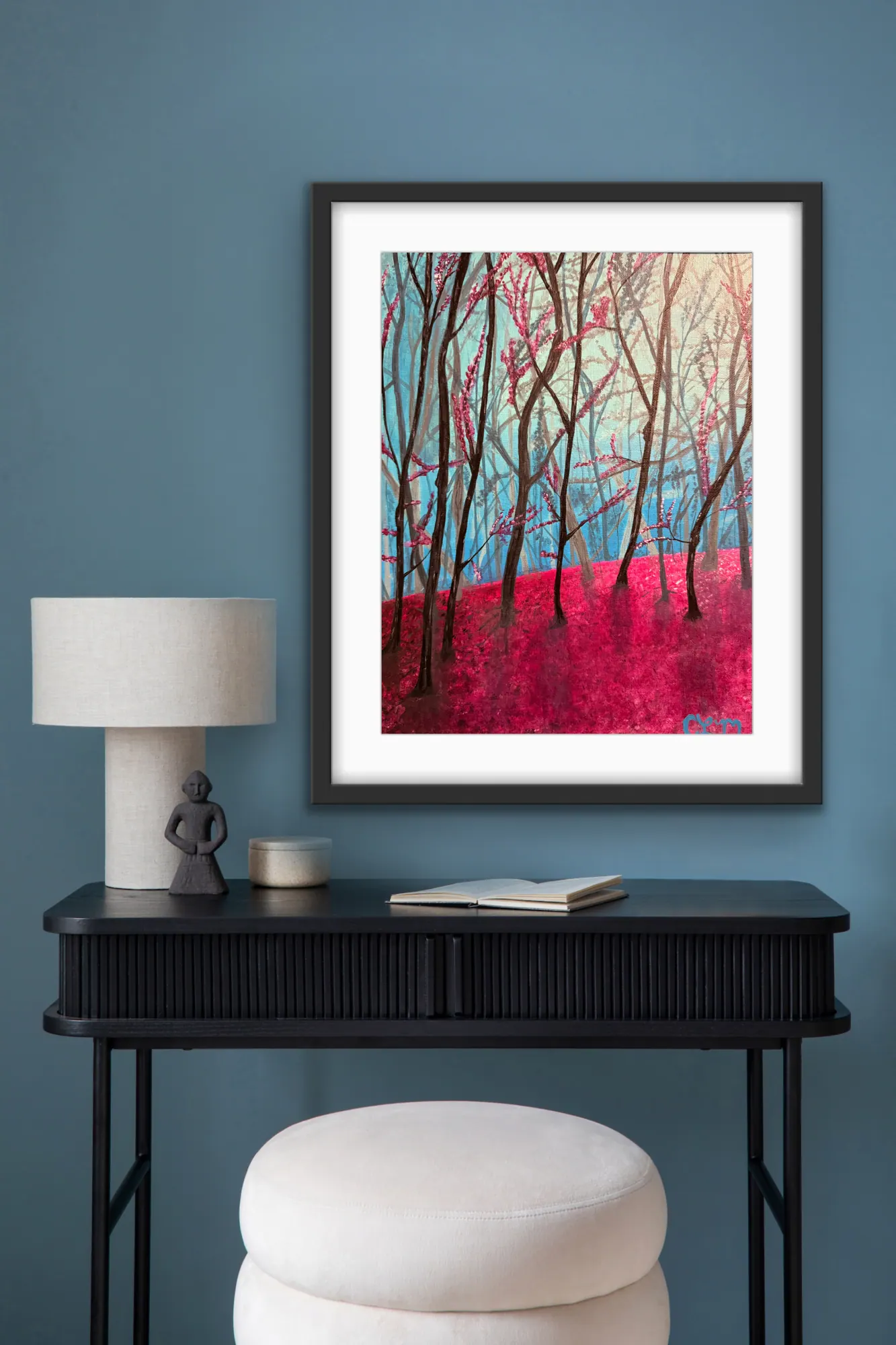 Enchanted Forest — acrylic painting by Chelse Leigh