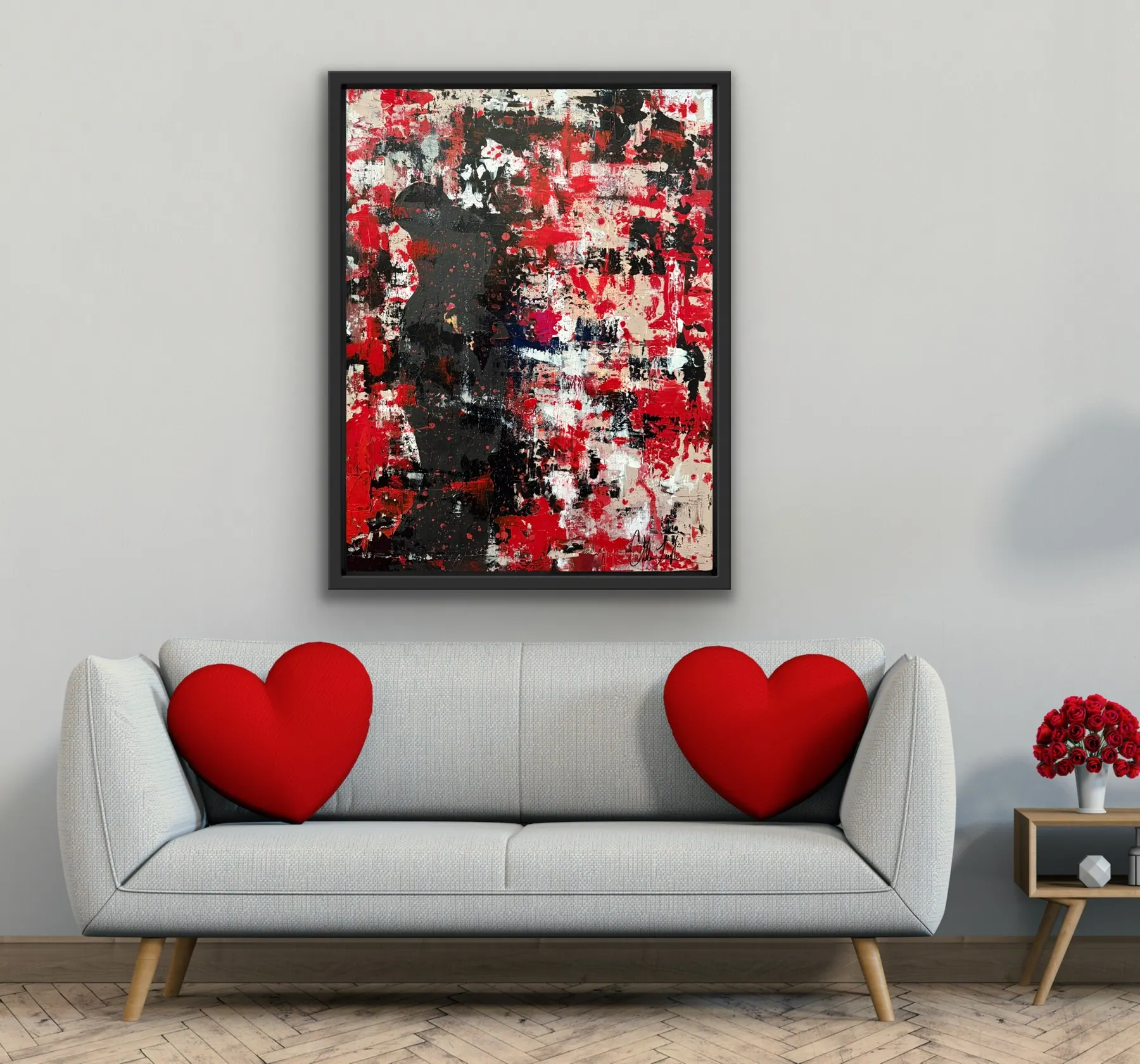 Untitled acrylic painting by Chelse Leigh