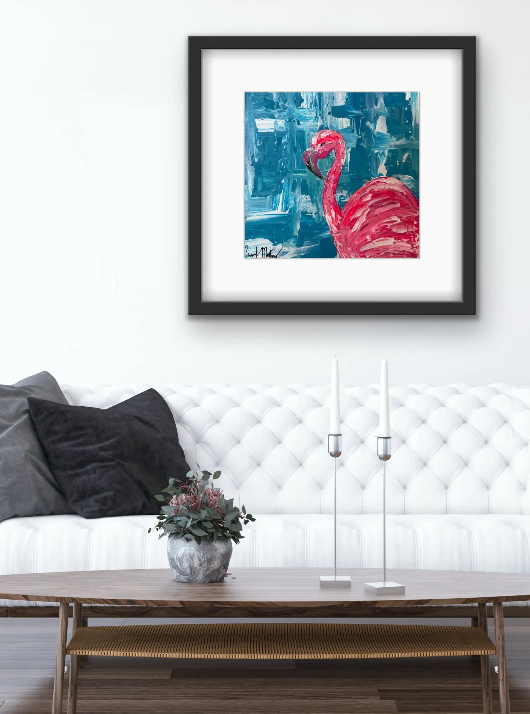 Untitled acrylic painting by Chelse Leigh