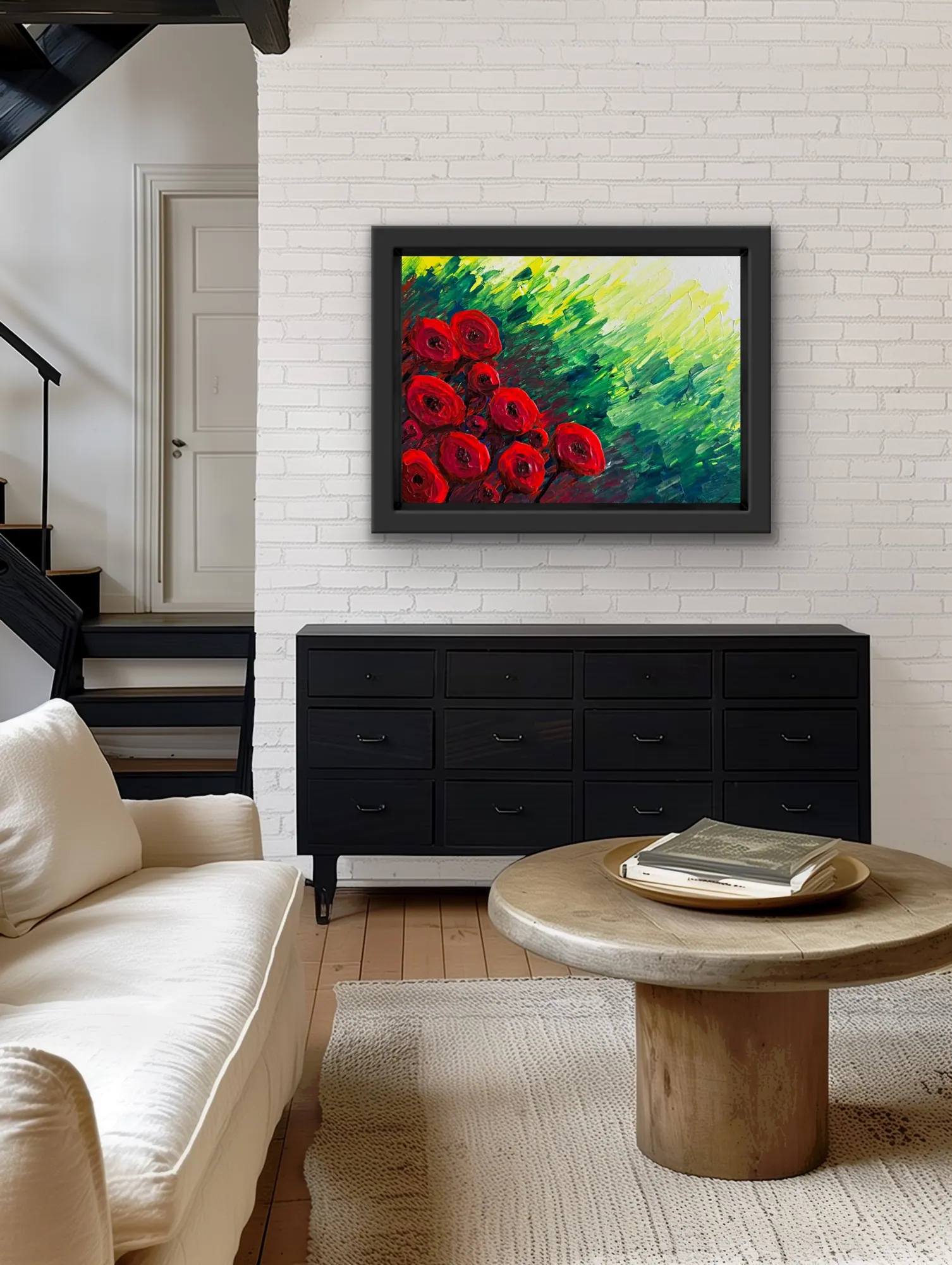 Untitled acrylic painting by Chelse Leigh